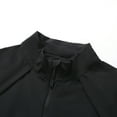 thumbnail image 4 of Youthup Men's Stand Collar Summer Jacket - Quick Dry Breathable Long Sleeve Casual Outerwear with Two Pockets, 4 of 8