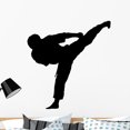 thumbnail image 1 of Karate Wall Decal by Wallmonkeys Peel and Stick Graphic (36 in H x 34 in W) WM214258, 1 of 4