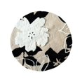 thumbnail image 2 of Alfombra de área que cubre el piso Alfombra elegante y suave de estilo bohemio para la decoración del hogar Camello negro, 2 of 8