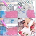 thumbnail image 5 of 1 Set 2 Pieces Square and Round Diamond Drawing Ruler Tool with 2 Diamond Drawing Fix Tools for Full Drill and Partial Drill, 5 of 7