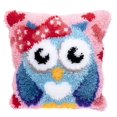 thumbnail image 1 of GEX DIY Latch Hook Kit Needlecrafts Gift Rug Cushion Cover Cute 16''by16'', 1 of 5