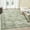 Green, variant on GlowSol 2' x 6' Kitchen Runner Rug Boho Vintage Floral Rugs Non Slip Bedroom Rugs for Laundry Room Hallway, Gray