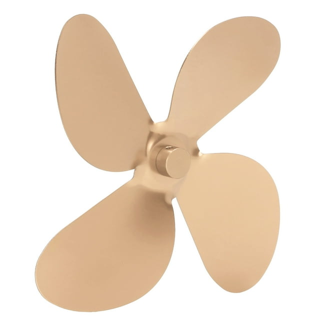 Lame de Ventilateur de Cheminée, Installation Facile à Grande Vitesse Meilleure Lame de Ventilateur de Poêle de Circulation d'Air pour la Réparation Noire, Rouge, Or, Argent, Bronze