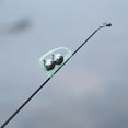 thumbnail image 3 of 3 uds poste de mar luminoso campana doble alarma de mordedura de pez campana de arco herramientas de pesca, 3 of 4