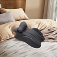 thumbnail image 1 of Almohada para rodillas, soporte para piernas, almohada para piernas de ocio, suministros para mejorar la postura, espuma viscoelástica para el hogar, Gris oscuro, 1 of 8
