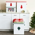thumbnail image 5 of Household Essentials Ornament Storage Chest with 48 Pockets, Green, 5 of 11