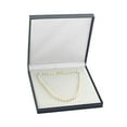 thumbnail image 4 of 14K Gold 6.0-6.5mm AAAA Quality White Freshwater Cultured Pearl Necklace for Women in 20 Matinee Length, 4 of 7
