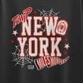 thumbnail image 3 of Marvel - NYC Miles Morales Faux Patches - Youth Girls Boxy T-Shirt, 3 of 5