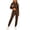 Brown #21, variant on Dresfit Womens Sweatsuits 2026 Hooded Long Sleeve Sweatshirt & Drawstring Joggers Sets Fall Plus Size 2 Piece Outfits Baggy Loose Fit Matching Sweat Sets XL