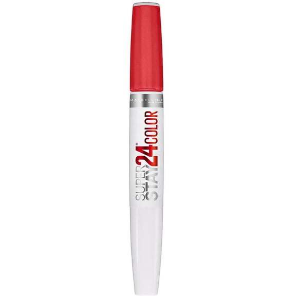 Maybelline New York SuperStay 24 Liquid Lipstick Kit, Steady Red-Y