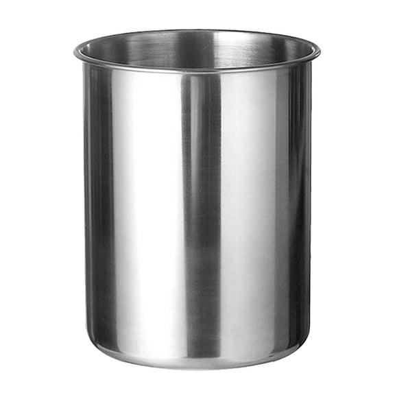 OULII Stainless Steel Beverage Tub for Ice Storage and Cooling Wine Beer Drinks Silver