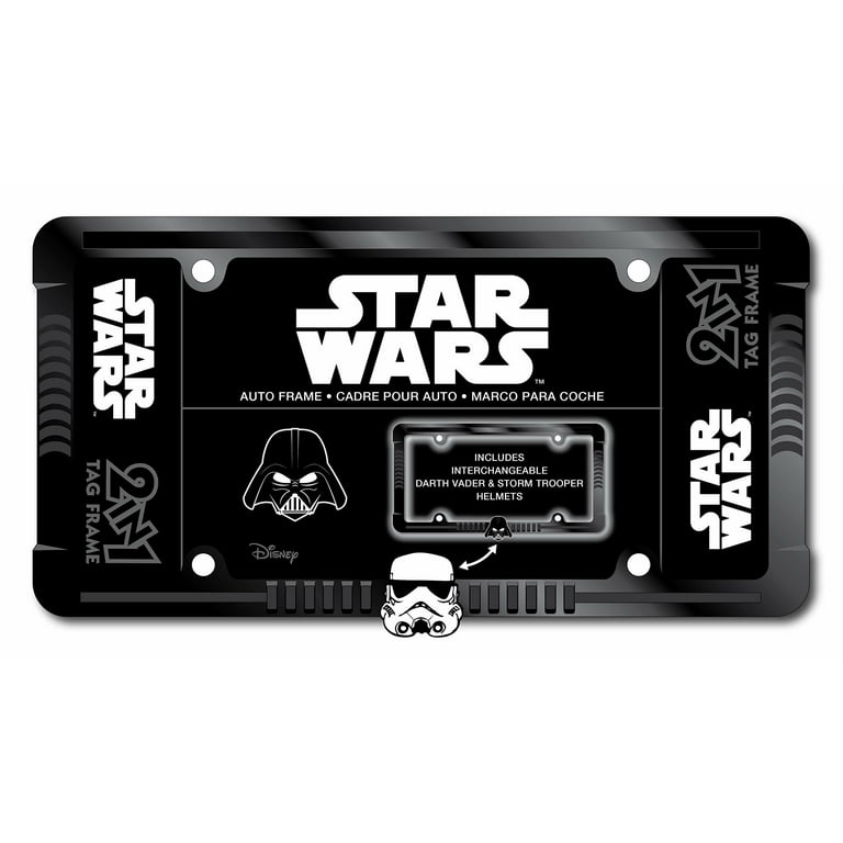 Darth vader sale license plate frame