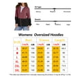 thumbnail image 7 of Rosvigor Womens Oversized Hoodies Lightweight Color Block Sweatshirts for Women Casual Hooded Shirts, 7 of 7
