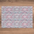 thumbnail image 3 of Ambesonne Pastel Jigsaw Puzzle, Aztec Inspired Ikat Seem, Heirloom-Quality Fun Activity for Family Durable Cardboard, 1000 pcs, Pink Pale Blue Purple, 3 of 5