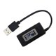 thumbnail image 3 of Voltímetro Digital Amperímetro Hugo Portátil Monitor con Cable Negro, 3 of 9