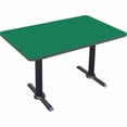 thumbnail image 5 of Correll, Inc. Rectangular Bar and Caf  Table with T-Bases and Columns, 5 of 6