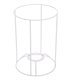 thumbnail image 1 of Soporte de pantalla de lámpara de hierro, aro, marco, bricolaje, para lámpara de mesa y colgante, jaula metálica, fácil instalación, 1 of 8