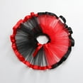 thumbnail image 3 of MIASHUI Jupes Tutu de Ballet pour Filles, Robe de Fête d'Anniversaire pour Enfants, Ensemble Jupe et Épingle à Cheveux, Rouge, 9-11 Ans, 3 of 3