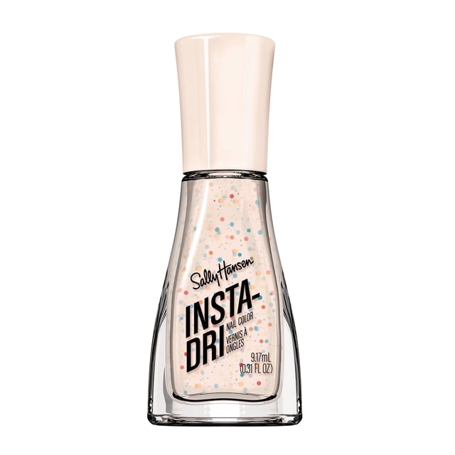 Insta-Dri® Nail Polish, 3-in-1 formula with built-in base and top coat. 1 Stroke, 1 Coat . Done. Dries in 60 seconds