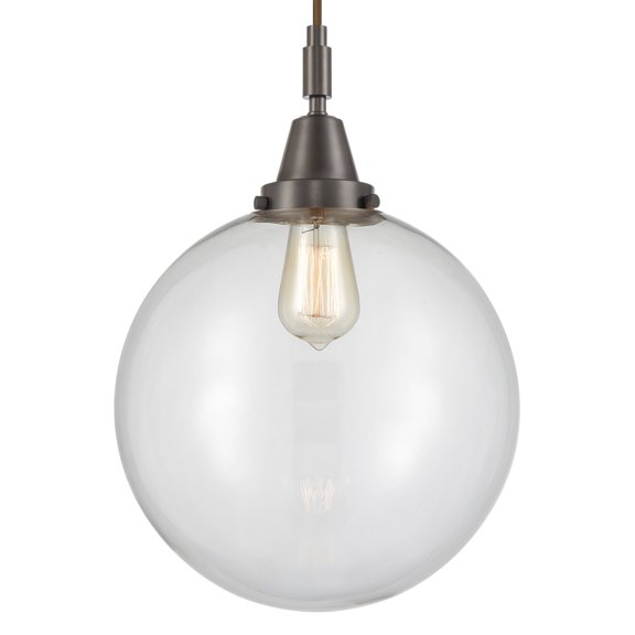 Innovations Lighting 447-1P-G202-12 Beacon 12" Wide Pendant - Bronze