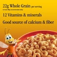 thumbnail image 3 of Honey Nut Cheerios, Heart Healthy Gluten Free Breakfast Cereal, Mega Size, 27.2 oz, 3 of 15