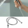 thumbnail image 4 of LNKOO 79 Inches Shower Hose Flexible Stainless Steel Tube for Handheld Shower Head Extra Long Explosion Proof Replacement Hose, 4 of 7