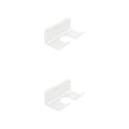 thumbnail image 4 of Toystoory Práctico estante de pared con duradero para accesorios de baño estante de baño sin taladrar estilo simple blanco estilo sencillo blanco 2piezas, 4 of 6