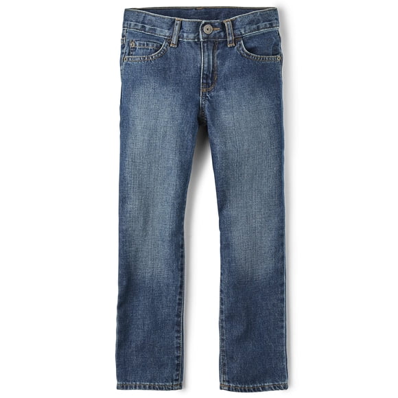 Vaqueros The Children's Place Bootcut Basic Bootcut 7H Med Indigo para niños