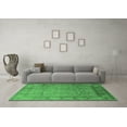 thumbnail image 3 of Ahgly Company Indoor Rectangle Oriental Emerald Green Traditional Area Rugs, 8' x 12', 3 of 4
