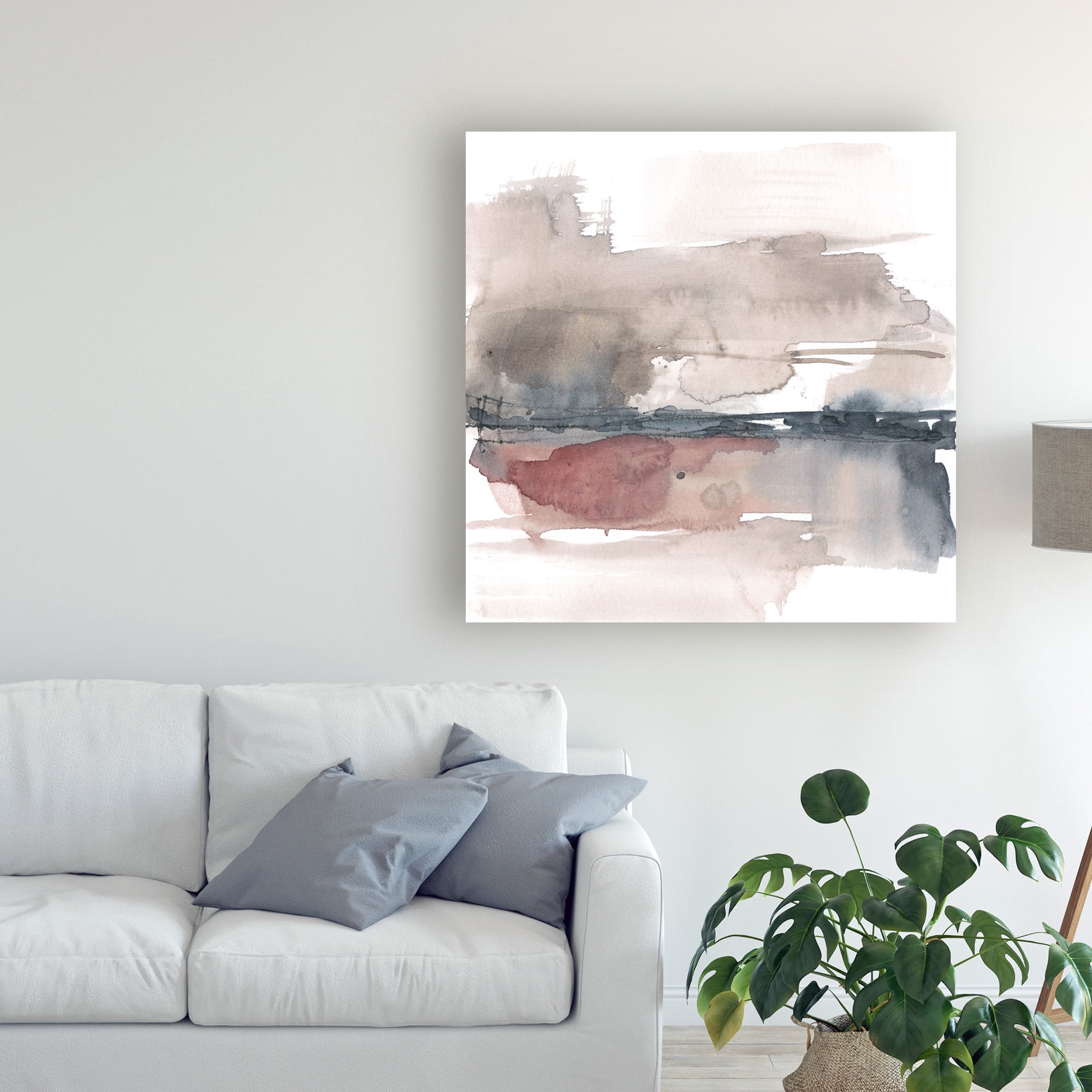 Trademark Fine Art 'Earth Horizon V' Canvas Art by Jennifer Goldberger