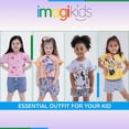thumbnail image 3 of Disney Minnie Mouse Big Girls' 2-Piece Top and Shorts Set Checkerboard Minnie, 3 of 7