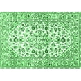 thumbnail image 1 of Ahgly Company Indoor Rectangle Persian Emerald Green Traditional Area Rugs, 2' x 3', 1 of 4