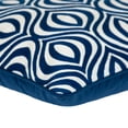 thumbnail image 4 of Nassau Collection Ogee Square Cotton Throw Pillow - 20" - Blue and White, 4 of 4