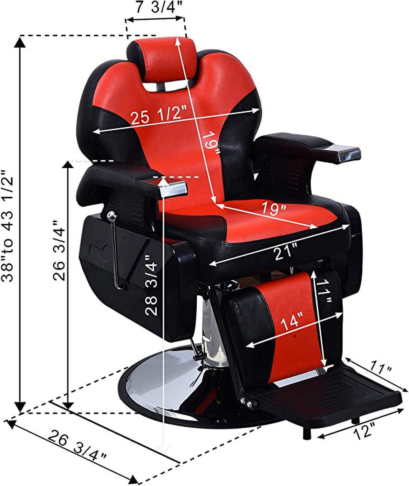 Barber sale chair walmart