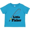 thumbnail image 3 of Inktastic Little Fisher Fishing Boys or Girls Toddler T-Shirt, 3 of 5