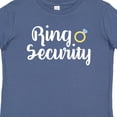 thumbnail image 4 of Inktastic Ringbearer Ring Security White Text Boys or Girls Baby T-Shirt, 4 of 5