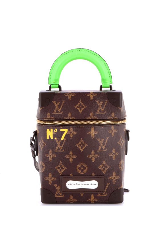 Pre-Owned Vertical Box Trunk Bag No.7 Trunk L'Oeil Vintage Monogram Canvas By Rebag