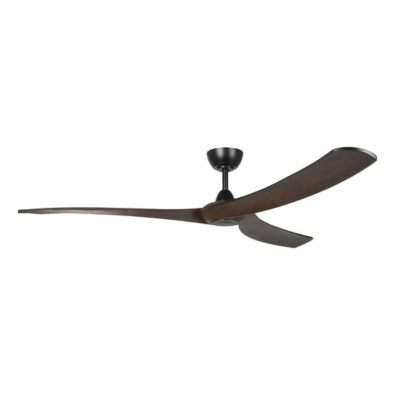 Eglo 235370-7225A Williwaw 72" 3 Blade Indoor Ceiling Fan - Black