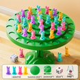 thumbnail image 1 of Balance Animal Puzzle Table Game, Tetra Tower Game, Balancing Game, Educational Board Game, Rabbit/Frog Balance Tree Stacking Fun Parent-child Interactive Tabletop Game, Easter Gift Montessori toy, 1 of 5