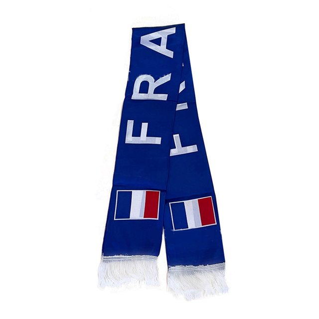 Bufanda De La Copa De Fútbol Pañuelo de la Copa de fútbol Pancartas de vítores Bufanda Fiesta conmemorativa (Francia) Tmvgtek Para Estrenar