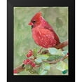 thumbnail image 2 of Stellar Design Studio 20x24 Black Modern Framed Museum Art Print Titled - Cardinal 2, 2 of 5