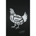 thumbnail image 3 of "Chicken Formation" Painting Print on Brushed Aluminum, 3 of 5