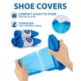 thumbnail image 2 of Fundas desechables para zapatos Clobtop, impermeables, paquete de 100, 2 of 7