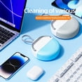 thumbnail image 3 of Mistaha Portable Blue Keyboard Cleaning Kit with Spray Bottle and Microfiber Cloth - Dust and Dirt Remover for Electronics - Soft Bristles, No Cleaning Solution Needed, 3 of 7