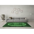 thumbnail image 3 of Ahgly Company Indoor Rectangle Persian Emerald Green Traditional Area Rugs, 8' x 12', 3 of 4