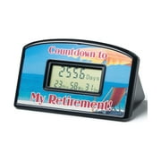 BigMouth Inc Retirement Countdown Timer, Beach Themed –Countdown Clock for Retirement, Can be Reset, Makes a Great Gift