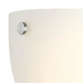 thumbnail image 4 of Westinghouse Lighting 6135100 9 watt Frosted Glass Lehigh One Light LED Indoor Wall Fixture with Color Temperature Selection - Brushed Nickel, 4 of 5
