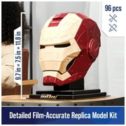 4D Build, Marvel Iron Man 3D Puzzle Model Kit with Stand