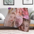 thumbnail image 6 of Sydney Sweeney Blanket Ultra Soft Flannel Fleece Blanket Stylish Bedroom Living Room Sofa Warm Blanket All Season Use 40"*50" （100 * 130cm）, 6 of 6