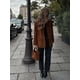 thumbnail image 3 of Chaqueta de traje con una hilera de botones y cuello de solapa versátil para mujer, abrigo informal de manga larga de Color sólido, Tops callejeros, otoño 2024, 3 of 5